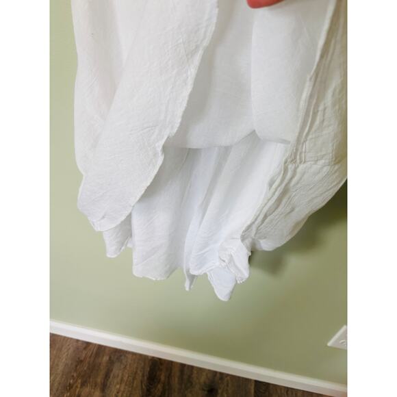 Blanc Du Nil White Midi Dress XS - Picture 4 of 10